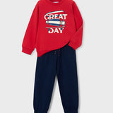 Sudadera Niño Rojo Mayoral