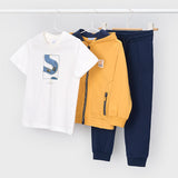 Sudadera 3Pz Niño Mayoral Amarillo