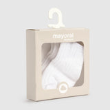 Set X2 Medias Unisex Blanco Mayoral