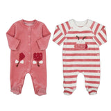 Set x2 Pijama Bebé Niña