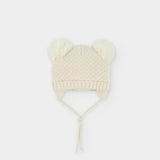 Conjunto Cuello Gorro Niña Beige Boboli