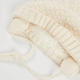 Conjunto Cuello Gorro Niña Beige Boboli