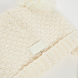 Conjunto Cuello Gorro Niña Beige Boboli