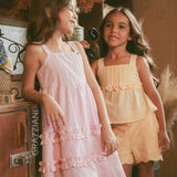 Vestido Niña Rosado Grazziani
