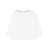 Camiseta Bebé Niño Blanco Boboli