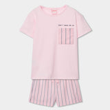 Pijama Niña Rosado Boboli