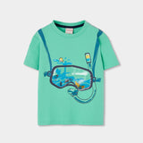 Conjunto Bermuda Niño Azul Boboli