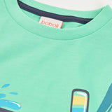 Conjunto Bermuda Niño Azul Boboli