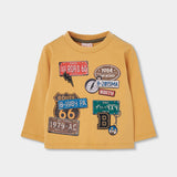Camiseta Niño Mostaza Boboli
