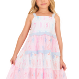 Vestido Niña Azul Grazziani