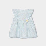 Vestido Bebé Niña Azul Boboli