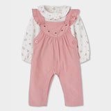Conjunto Overol Bebé Rosado Boboli