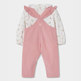 Conjunto Overol Bebé Rosado Boboli