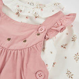 Conjunto Overol Bebé Rosado Boboli
