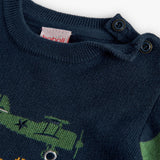 Buzo Bebé Niño Azul Boboli