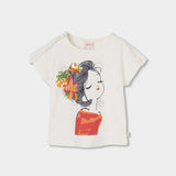 Camiseta Niña Blanco Boboli