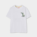 Camiseta Niño Blanco Boboli
