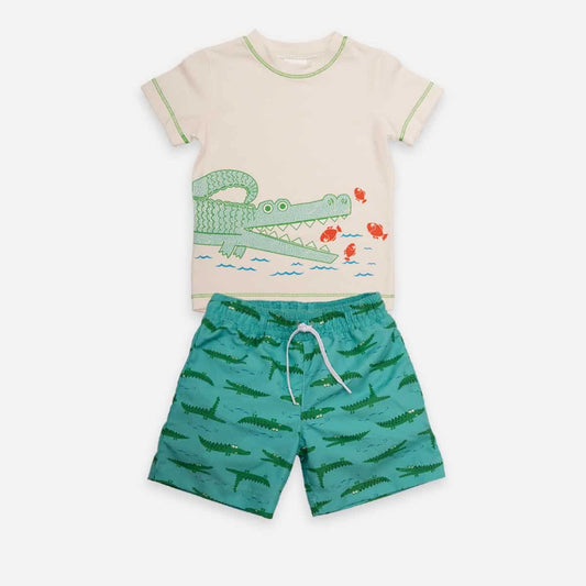 Conjunto Bermuda Bebé Niño