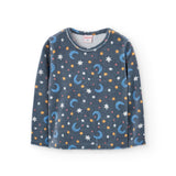 Pijama Niña Gris Boboli