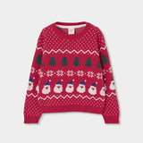 Saco Navideño Niño/a Unisex Rojo Boboli