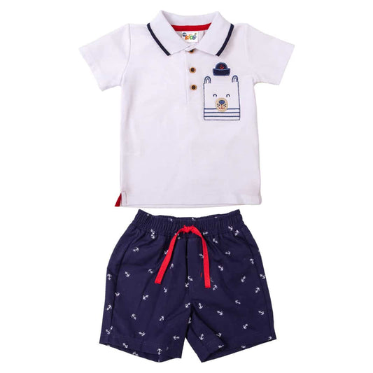 Conjunto Bermuda Bebé Niño