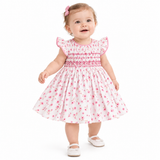Vestido Bebé / Niña Rosado Bordino
