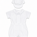Conjunto Bautizo Bebé Niño Blanco Donal