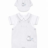 Conjunto Mameluco Bebé Niño Gris Donal