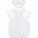 Conjunto Mameluco Bebé Niño Gris Donal