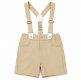 Conjunto Bebé Niño Bautizo Beige Donal