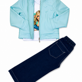 Conjunto Bebé Niña Menta People Kids