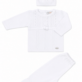 Conjunto Bebé Niño Blanco Bebita