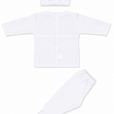 Conjunto Bebé Niño Blanco Bebita