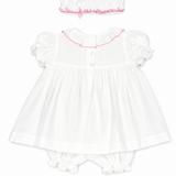 Vestido Bebé Niña Beige Bordino