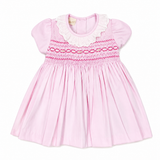 Vestido Bebé Niña Rosado Bordino