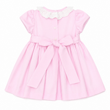 Vestido Bebé Niña Rosado Bordino