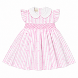 Vestido Bebé Niña Rosado Bordino