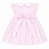 Vestido Bebé Niña Rosado Bordino
