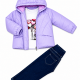 Conjunto Bebé Niña Lila People Kids