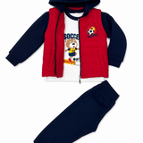 Sudadera Bebé Niño Rojo People Kids