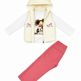 Conjunto Niña People Kids Fucsia