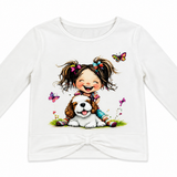 Conjunto Niña People Kids Fucsia