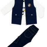 Conjunto Bebé Niño Azul People