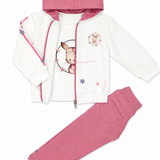 Sudadera Bebé Niña Beige People Kids