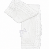 Cobertor Unisex Blanco Bebita