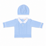 Conjunto Bebé Niño Celeste Bebita