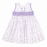 Vestido Bebé Niña Lila Bordino