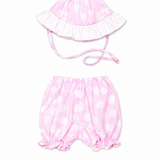 Vestido Bebé Niña Rosado Bordino