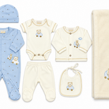 Primera Muda Niño Celeste Sleeping Baby