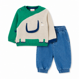 Conjunto Bebé Niño Verde Boboli
